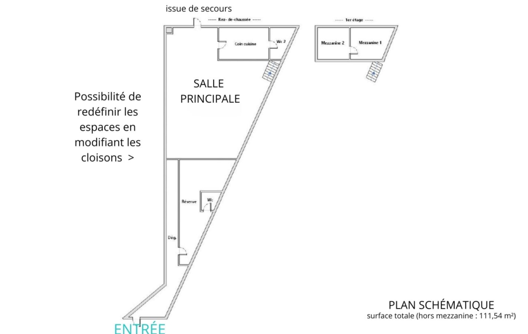 Annonces PORTESLESVALENCE : Office | BOURG-LES-VALENCE (26500) | 112 m2 | 110 000 € 